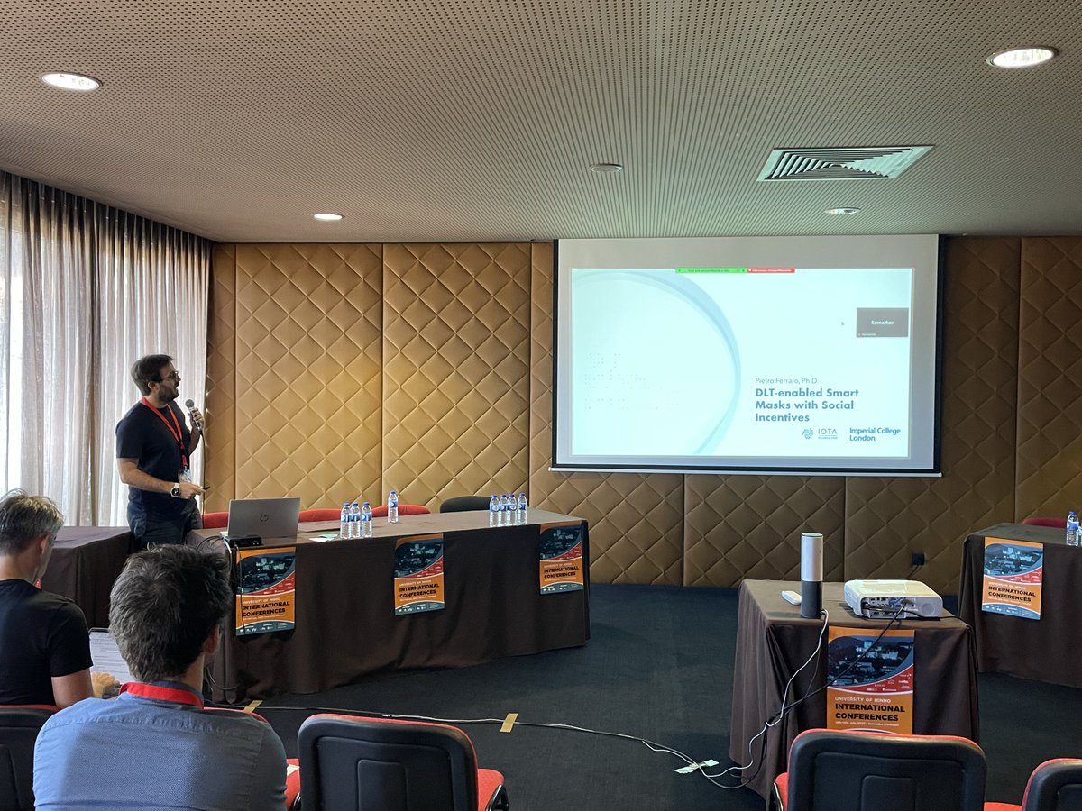 paams_events's tweet photo. ✅Interesting interventions in the Workshop on DAG-based distributed ledger technologies (DAG-DLT), at #BLOCKCHAIN23.
#PAAMSConference https://t.co/L40aYAcvPj
