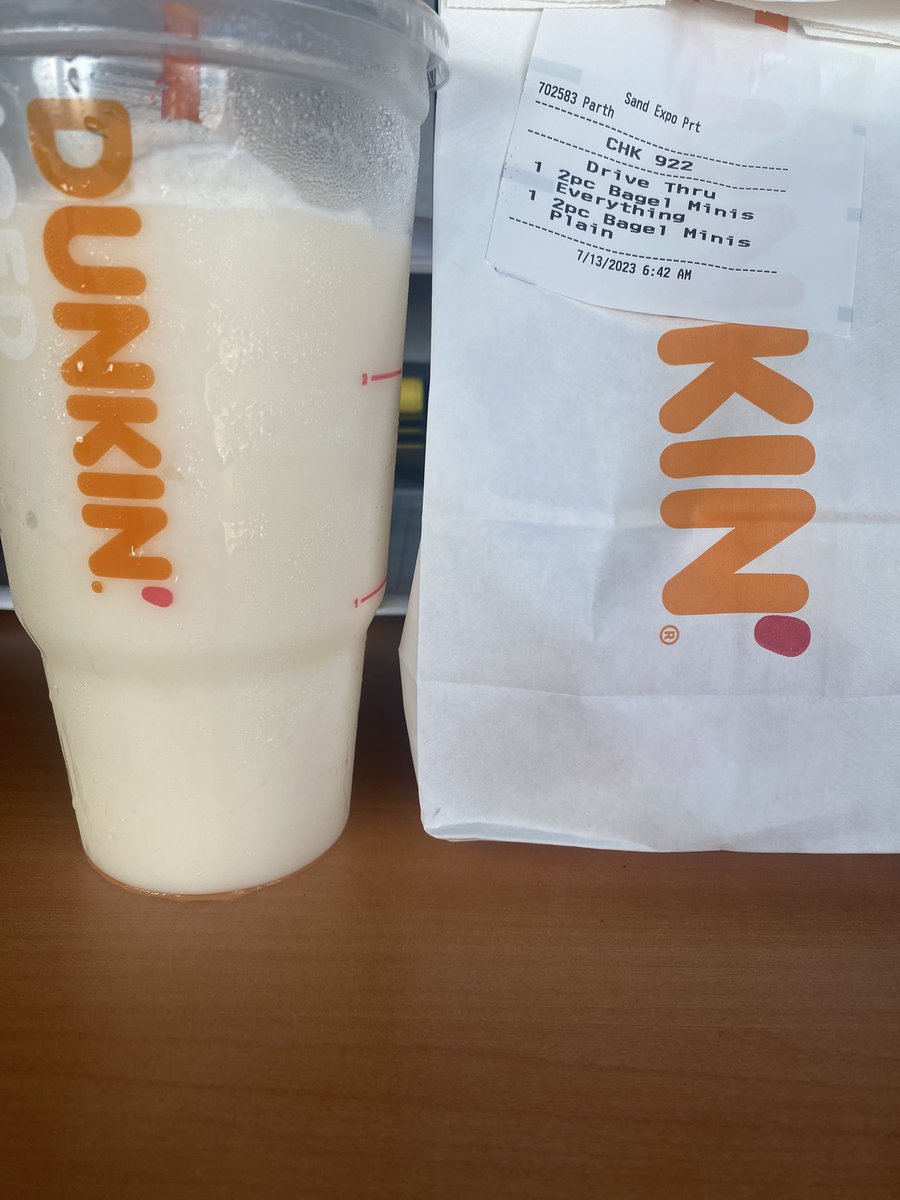 reborn_enigma's tweet photo. Dunkin is appropriate this morning. I know @Soundtechdez loved Dunkin so this is for you Dez. You weren’t one of the good ones. You were one of the greats and I miss our chats! #RIPDez https://t.co/CttQgypm23