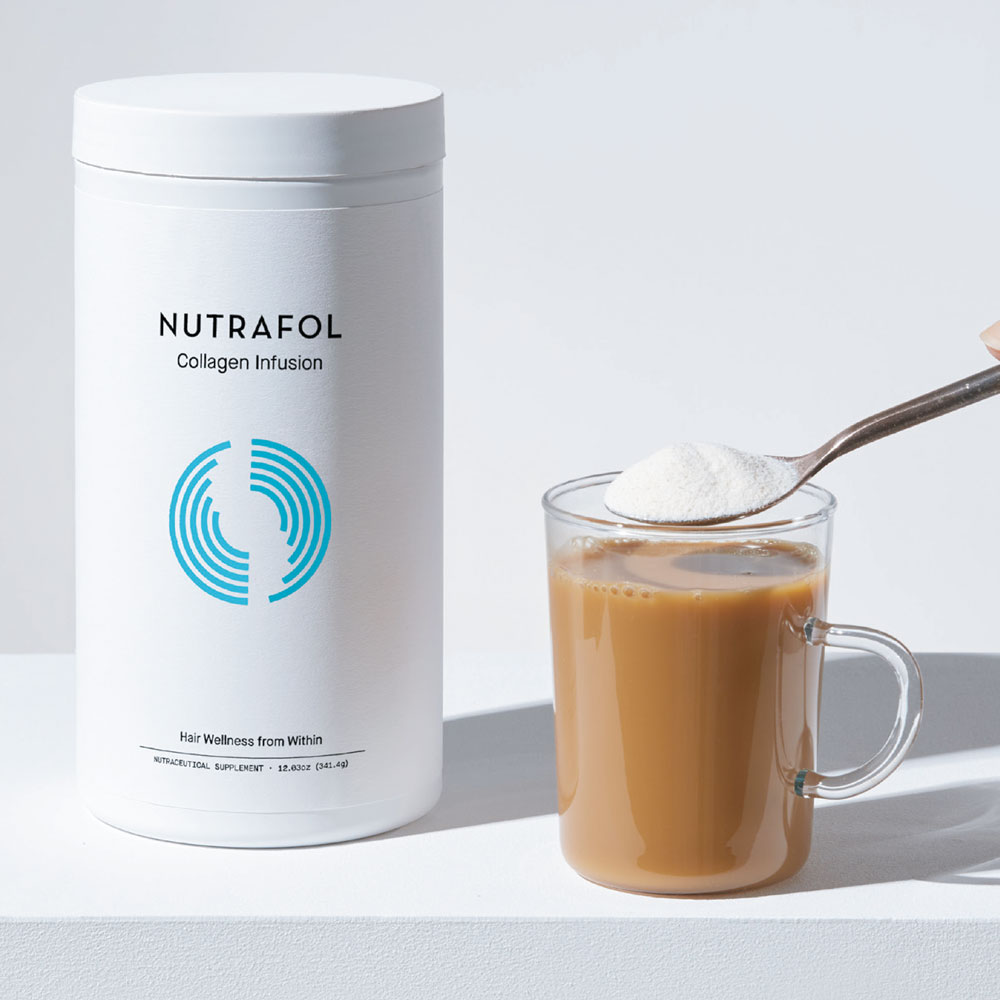 AnuMedSpa's tweet photo. Nutrafol Collagen is a peptide powder designed to target aging as the root cause of hair thinning. Nutrafol Collagen Infusion works by replenishing the collagen needed to build strong hair! 
Call the office at 856-809-0909 to reserve your collagen for office pick up! https://t.co/zbY2WUyhiX