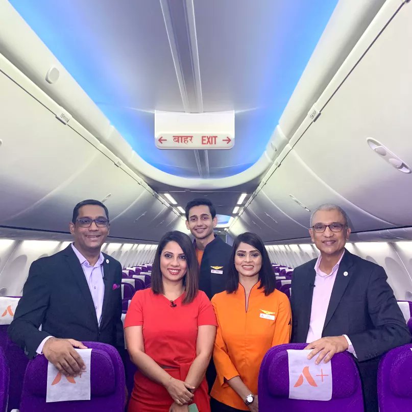 ArenaJet's tweet photo. Akasa Air CEO Vinay Dube said :

🟠The airline is well capitalised to place a 3 digit order by the end of this year.

🟠"We have exceeded our expectations."

🟠20th aircraft will be inducted in this month, which will allow the airline to start international operations. https://t.co/fk9RkIUYtf