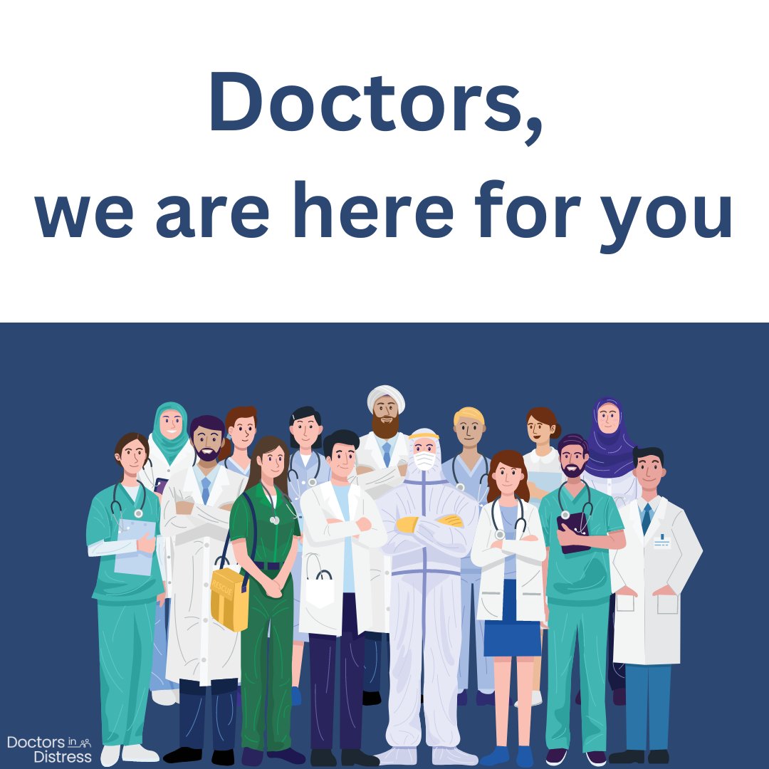 As the doctor strikes start today, and with the consultant strikes happening later this week, we recognise the extreme pressure that healthcare workers are facing that have led to today’s action.

Doctors, we are here for you if you need to talk. We run weekly peer support