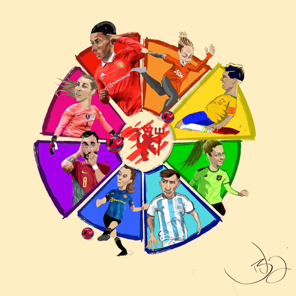 🔴 #colorwheelchallenge completed! Icl I learnt loads from this challenge, majorly inspired by some wicked artists who’ve also participated @danleydon @F_Edits 💪🏾