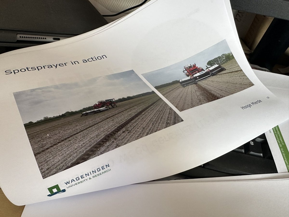 Deze week de eerste resultaten van de spuitproef die wij in samenwerking met <a href="/Agrifirm/">Agrifirm</a> uitvoeren! Mooie resultaten met de <a href="/ecorobotix/">Ecorobotix</a> ARA. Benieuwd naar de meeropbrengsten ed. Meer info neem contact op met de mannen van Doorgrond.nl