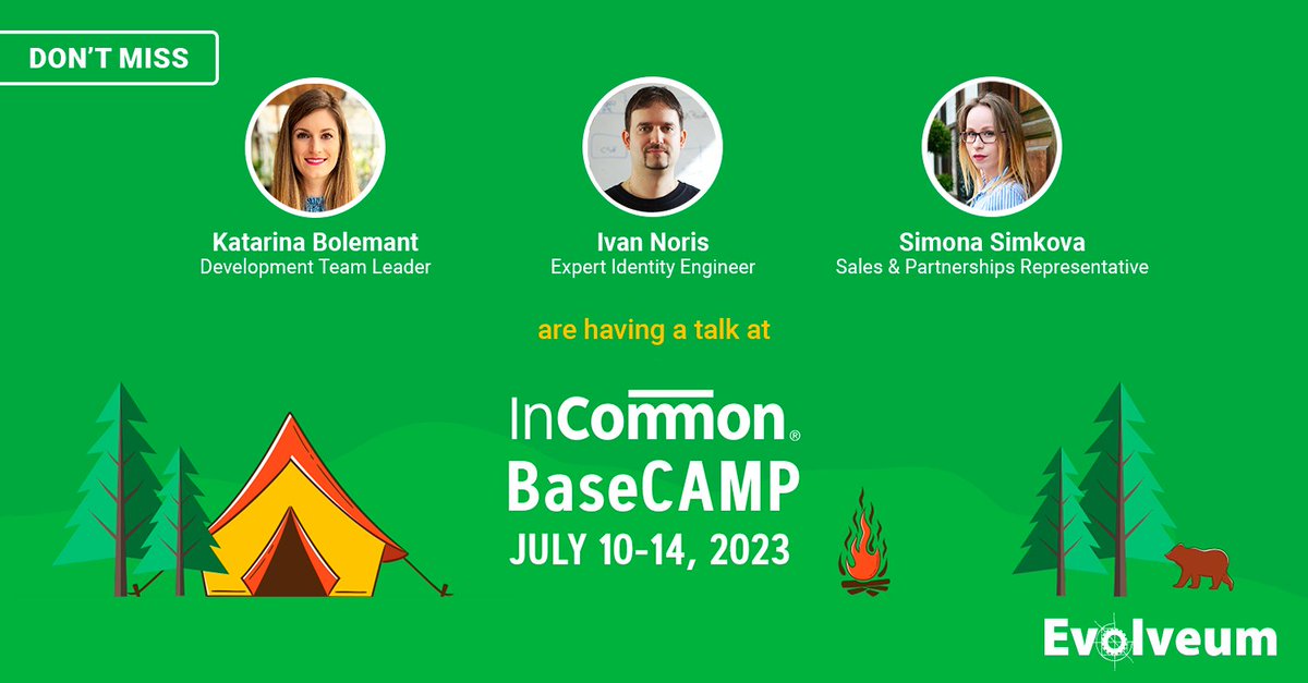 Evolveum's tweet photo. Join our team at #InCommon's #BaseCamp, a virtual workshop designed for #IAM practitioners and leaders alike! 💻

ℹ️ Learn more here: https://t.co/TynMh5KNEg

#IdM #IGA #highered #highereducation #OSS #opensource #opensourcesoftware  #highereducationresearch @Internet2 https://t.co/ppgz5nm7D0