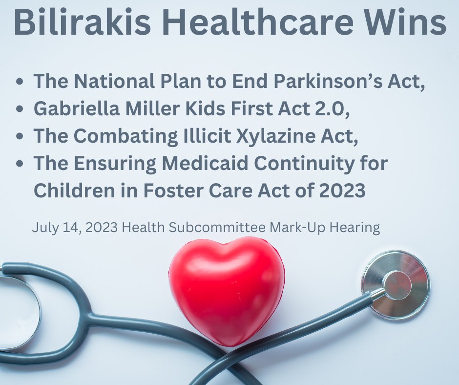 RepGusBilirakis's tweet photo. During this week's Health Subcommittee mark-up, my colleagues approved four provisions I authored to improve public health outcomes, advance critical research, and ensure vulnerable children have access to mental health services.  I thank my colleagues for their support! https://t.co/Wim96yLaFZ