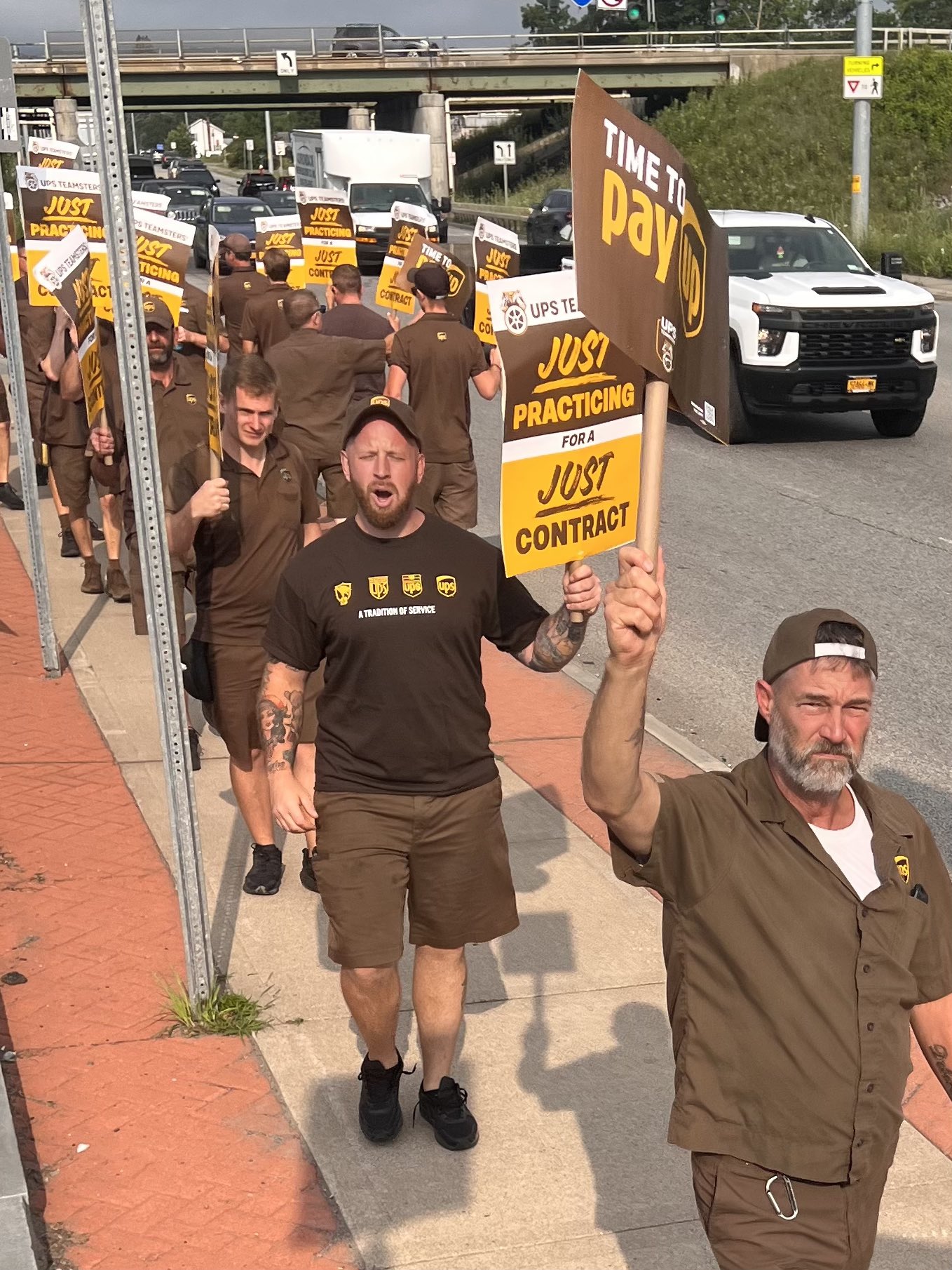 Teamsters Local 294 on Twitter "Main Street was busy again this