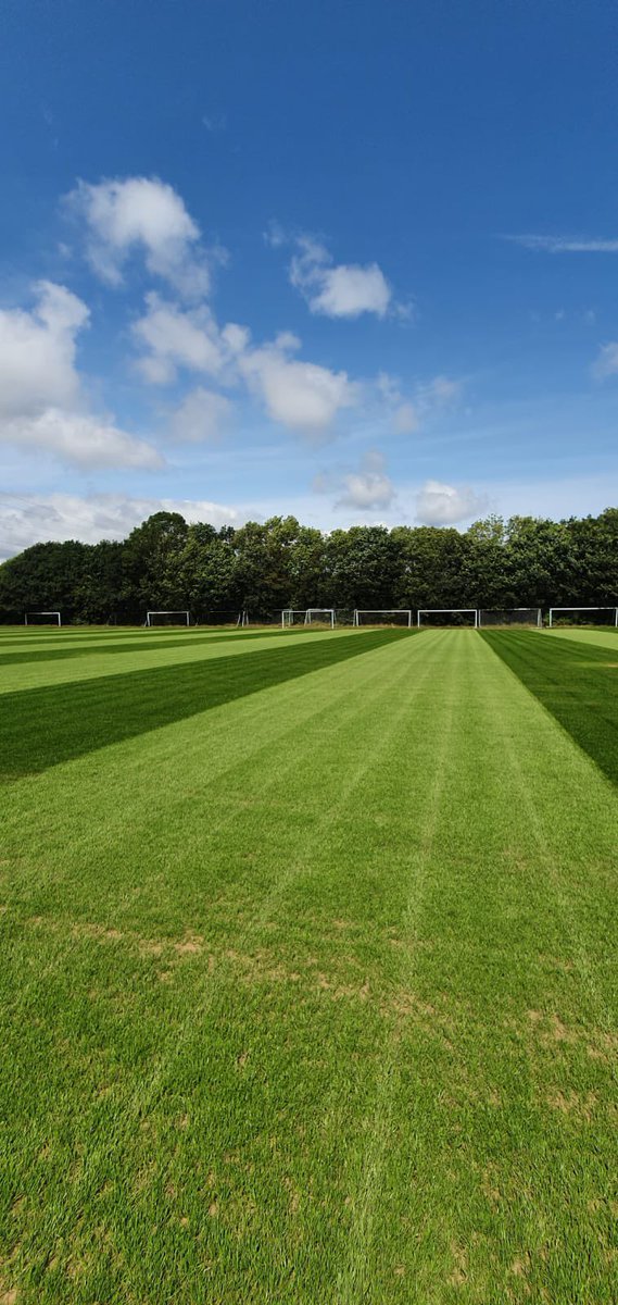 liamjjjames's tweet photo. The boys getting the miles in today with the First cut at the new Acadamy site. The youth lads will love coming back to this @CF11Academy @BradSteb2  ⚽️🌱👏🏻 https://t.co/ad63JrDBFC