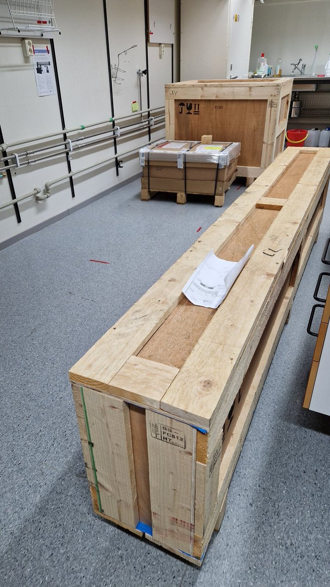 Tomorrow this should turn into a sediment flume @LundGeology! Excited! <a href="/devinsense/">DevinSense</a> <a href="/TecQuipment/">TecQuipment</a>