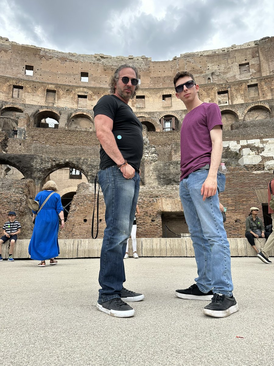 Standing in front of some abandon building! <a href="/FTDCast/">Feeding The Ducks</a> goes on #vacation to the motherland…and complains!! New Episode available on #YouTube #spotify #firstworldproblems #ita #romancolosseum #podcast 🇺🇸 #pope #vatican 

m.youtube.com/watch?v=QU-gzx…