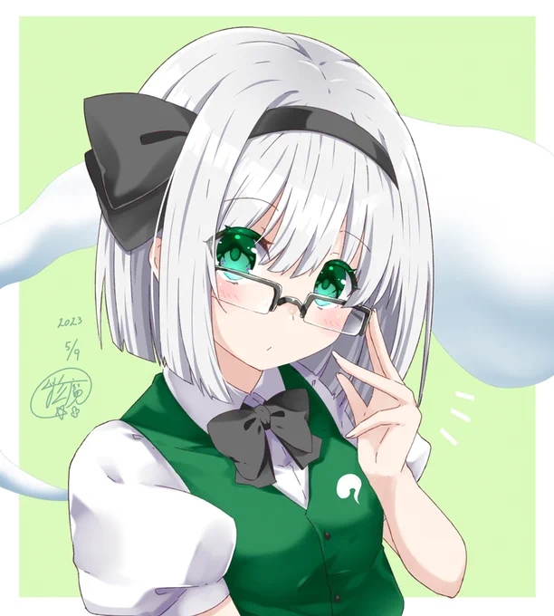 みんな、眼鏡かけた子は好きですか? #眼鏡