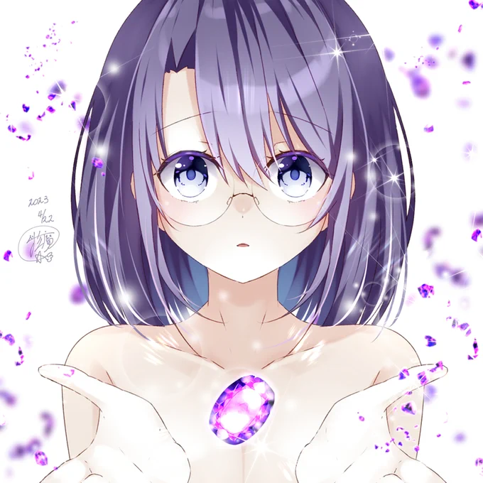 みんな、眼鏡かけた子は好きですか? #眼鏡