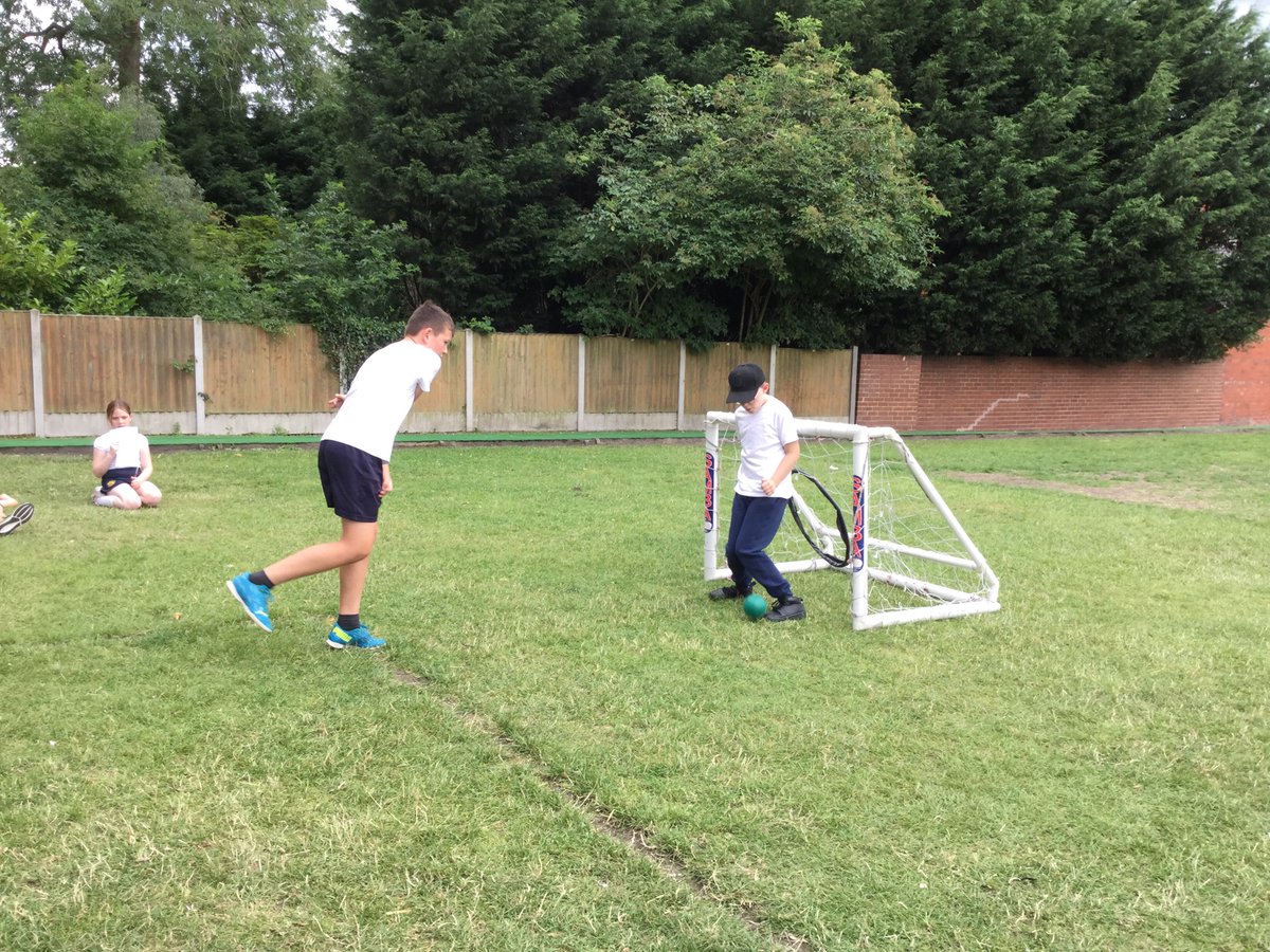 StIgOssett's tweet image. Class 4 have been making up a ball game to play with Key Stage 1.  They made up rules and decided on what equipment would be best to use! #teamwork #class5 #usingourimagination #oneschool #rules