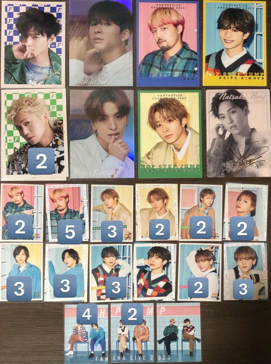 omt_112's tweet photo. 【交換】
FANTASTICS フォトカ BTTM2
VOYAGE FFH FFS FFJ BOT HSJ

〈譲〉
世界 佐藤大樹 澤本夏輝 瀬口黎弥 堀夏喜 
木村慧人 中島颯太
※画像１〜３枚目

〈求〉
八木勇征 他コンプ分
※画像４枚目

受渡は固定ツイ参照。
連絡はリプかDMで。
お願い致します。 https://t.co/1e9qQg4dh3