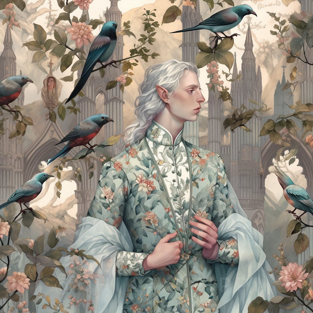 🐦‍⬛🕊️🦜 #midjourney #AIart