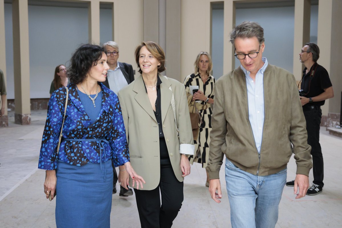 hadjalahbib's tweet image. Ravie de voir l’aboutissement de la première phase des rénovations réussies après l'incendie à #Bozar. Merci aux équipes ! Nous nous devons de prendre soin de ce haut lieu de la culture et des arts, joyau architectural essentiel pour le rayonnement de Bruxelles et de la Belgique.