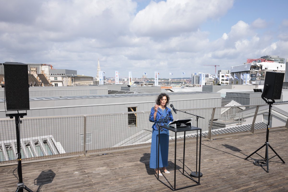 hadjalahbib's tweet image. Ravie de voir l’aboutissement de la première phase des rénovations réussies après l'incendie à #Bozar. Merci aux équipes ! Nous nous devons de prendre soin de ce haut lieu de la culture et des arts, joyau architectural essentiel pour le rayonnement de Bruxelles et de la Belgique.