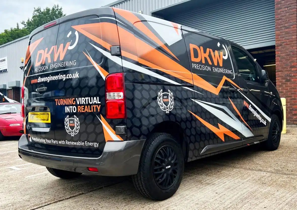 DesignImageLtd's tweet image. Showcasing our latest vehicle wrap design for DKW Engineering ow.ly/mVMA50PamtH #vehiclewraps #vangraphics #design #graphicdesign #engineering #hampshire #designimage