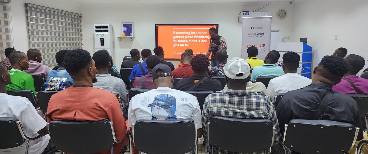 QualityQuadry's tweet photo. π¨ONGOING π¨
#PoojaMediaMasterclass day 2 currently going on as we scale up our skills.
Thereβs no end to knowledge.
The more we learn the more we grow. https://t.co/Iz0n6WvTJl