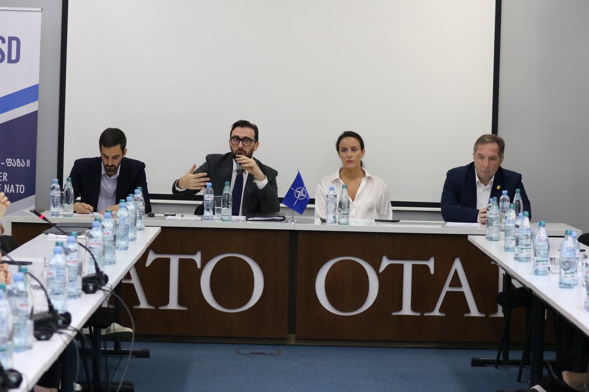 GCSDorg's tweet photo. #GCSD, within the framework of the project “Towards Better Understanding of NATO - Phase II”, implemented with the support of the @NATO Public Diplomacy Division, conducted a 3-day training-session - “NATO Youth Academy”. 
For more: 🔗https://t.co/k1cfB2QXBK https://t.co/rZuwSngTEl