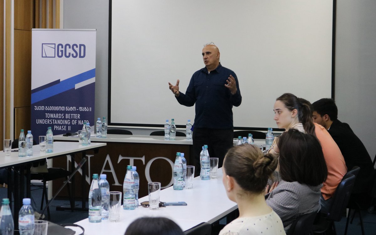 GCSDorg's tweet photo. #GCSD, within the framework of the project “Towards Better Understanding of NATO - Phase II”, implemented with the support of the @NATO Public Diplomacy Division, conducted a 3-day training-session - “NATO Youth Academy”. 
For more: 🔗https://t.co/k1cfB2QXBK https://t.co/rZuwSngTEl