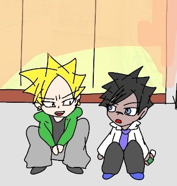 funds089's tweet photo. こっちのアニメにもヤンキーがいます。誰かに憧れてこのみちに入ったらしい…。いったい誰に？ https://t.co/N8xamZwzHl