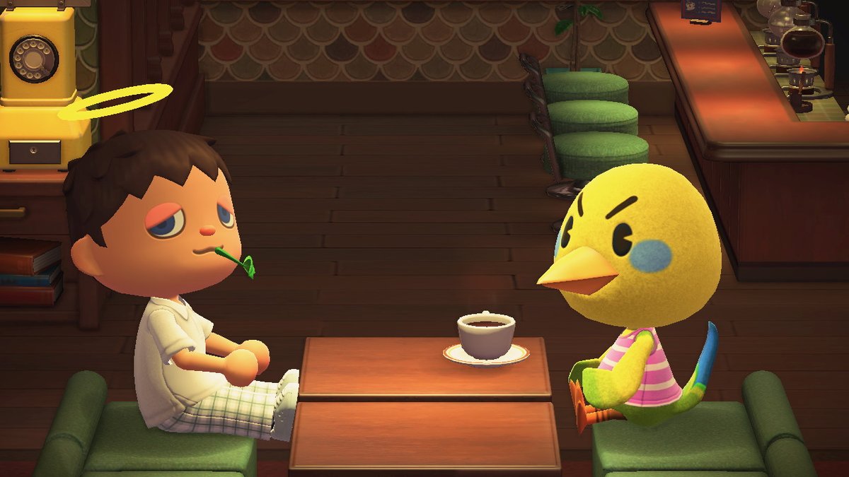 July 13th is Twiggy's birthday, and you better not forget it! Around since GameCube, she's had resting bird face for a long time. That's ok, this peppy bird is actually really a sweetie. If you have her, maybe get her a brow trim today?

#AnimalCrossing #ACNH #NintendoSwitch