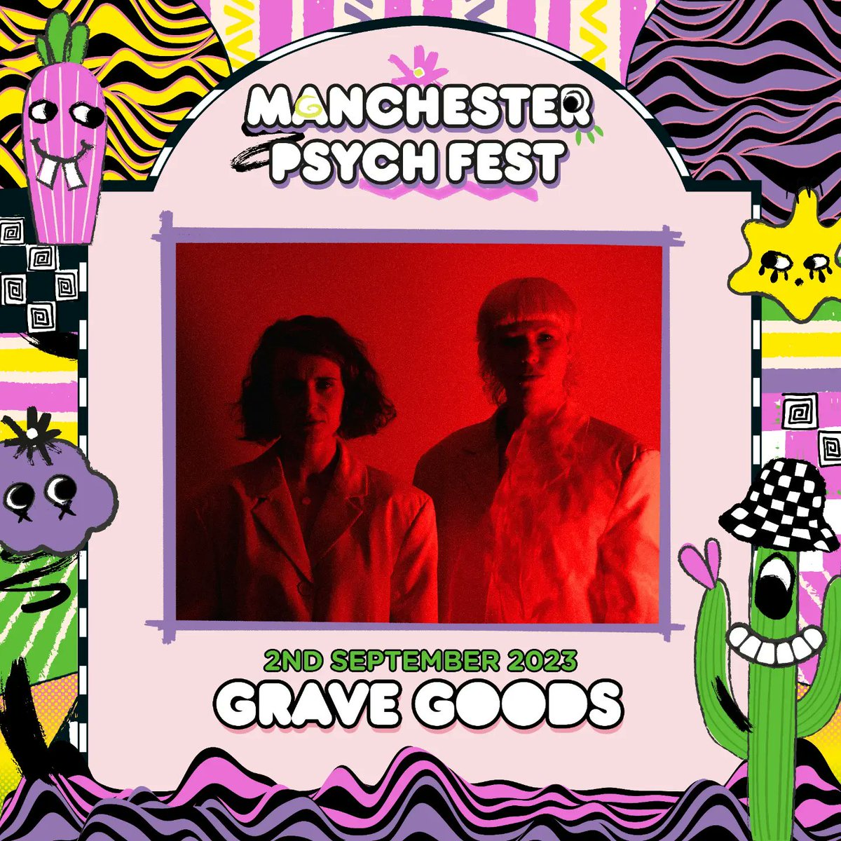 Grave Goods (@_grave_goods) on Twitter photo We're playing <a href="/mancpsychfest/">ManchesterPsychFest</a> π₯΅ We're playing <a href="/mancpsychfest/">ManchesterPsychFest</a> π₯΅