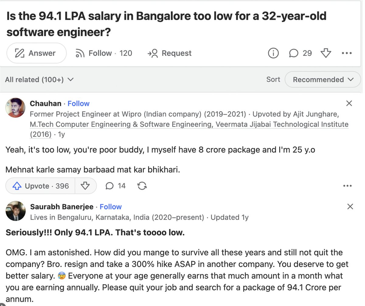 logic_mojo's tweet image. The funniest Post
Hypocrisy ki bhi seema hoti hai 😃😃
Follow @logic_mojo
For DSA + System Design logicmojo.com
For Data Science ML AI logicmojo.com/datascience-co…
#logicmojo #funny #DSA #systemdesign #datastructures