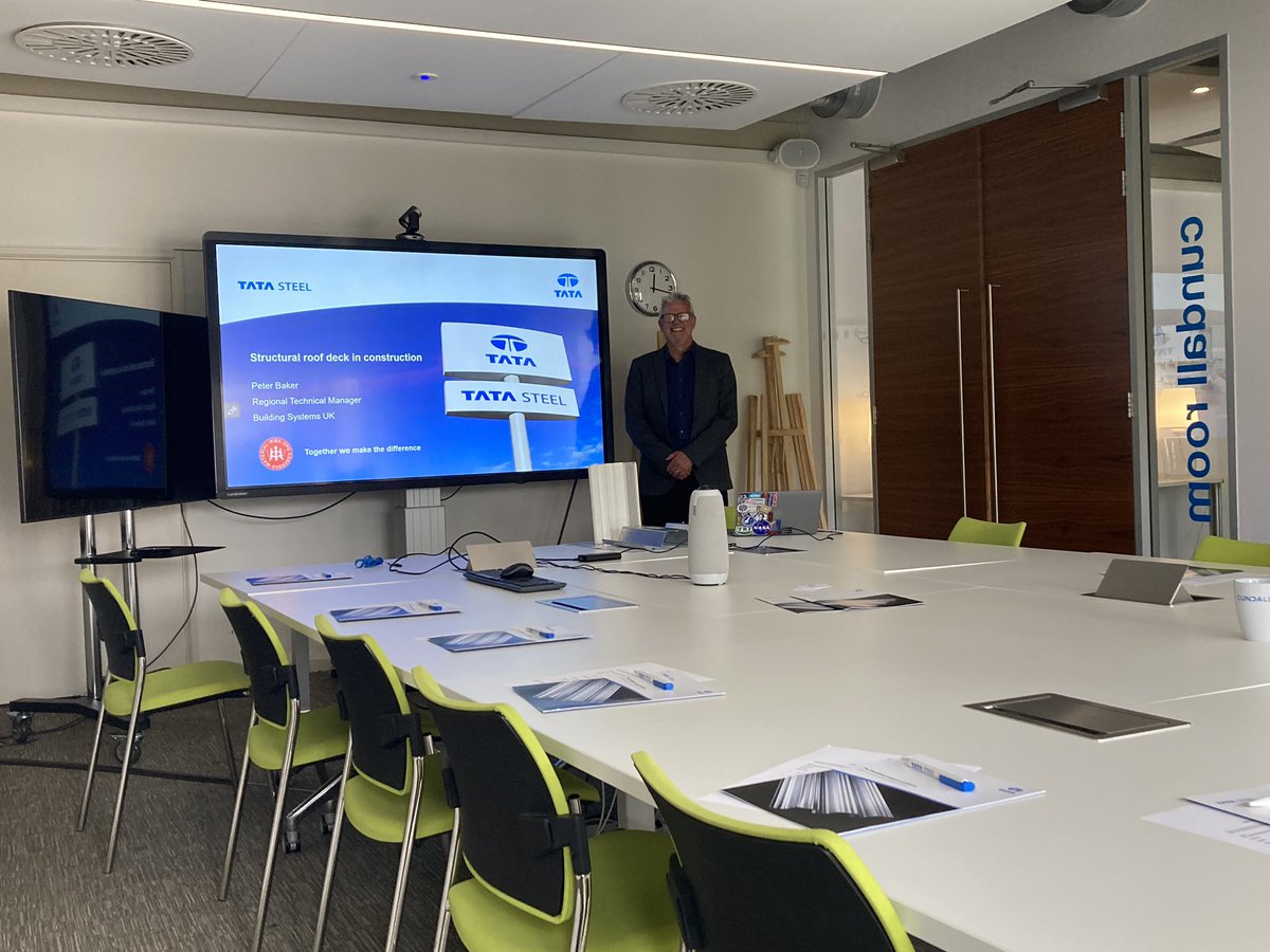 m_shacks's tweet photo. Ready to go CPD at Cundall Engineers with ComFlor . https://t.co/6vp8NdokdZ