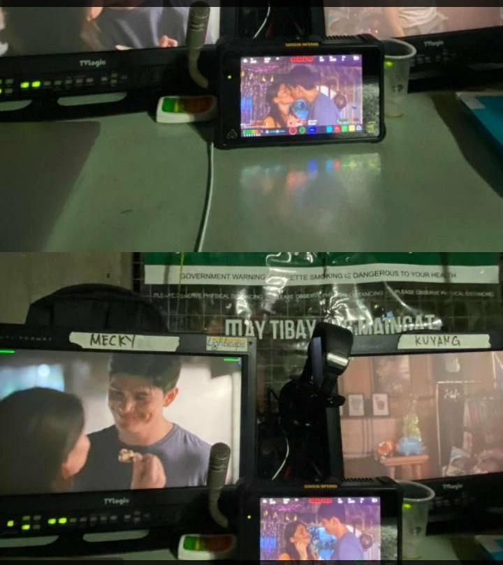 BrizDorie's tweet photo. OMG,  totoo na ba talaga tong nakikita ko?  O nananaginip lang ako?  I really can't believe na may paganito na pala, after 100yrs. Kala ko ala ng kilig meron pa pala at mas malala. Hahahaha welcome back kyru,  💙💛 https://t.co/qE8YMefIc6