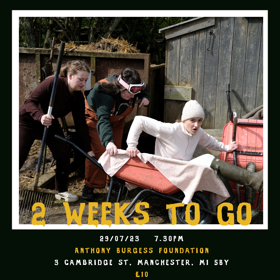 Get your tickets: crowdfunder.co.uk/p/collegeofdev…

and donate to our crowdfunder: eventbrite.com/e/chicken-sht-…

29th July
7.30pm
Anthony Burgess Foundation
£10

#BKAAAW