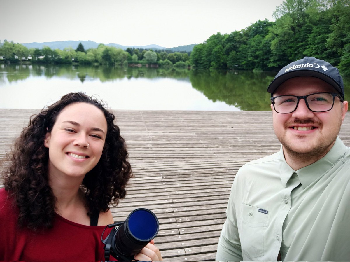 Finished filming with <a href="/dorothee_post/">Dorothée Post</a> 😁🎥 Interdisciplinary forest adventurers coming to your local cinema late 2023 🌲🌳😅 #scicomm