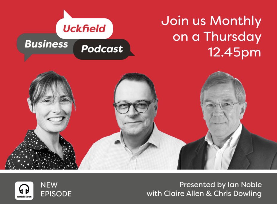 This time next week… all systems go for our next #Uckfield #BusinessPodcast live at 12.45pm on Thurs 20 July. Do join us over on the Uckfield Business Forum Facebook page with guests from Carvills & @TheElecBikeShop - we’ll be talking all things #retail uckfieldchamber.co.uk/event/uckfield…