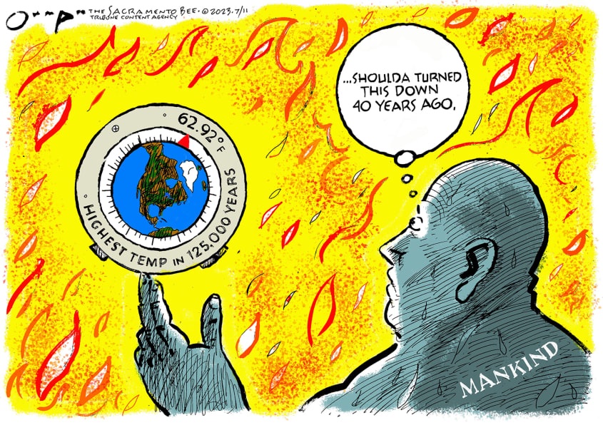 “The Earth this week appears to be hotter than any week than we’ve observed since we’ve been recording temperatures.” - UCLA climate scientist Daniel Swain—and that was before the Southwestern heat wave.