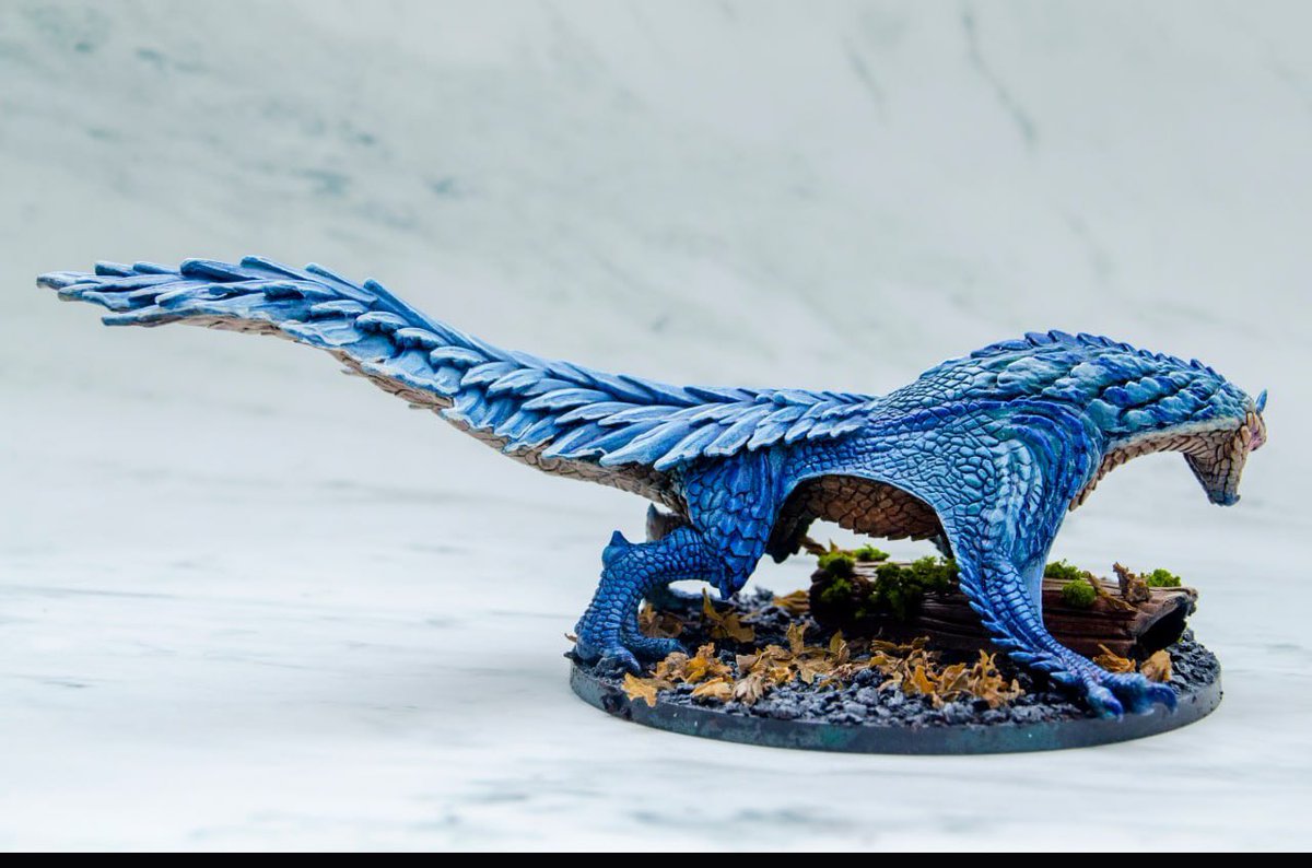 elisewongc's tweet photo. Painted @darkfoxdx ‘s Tobi Kadachi from the @monsterhunter boardgame made by @SteamforgedLtd
Painted with @vallejocolors and @GOLDENPAINTS_JP
.
.
#MonsterHunterWorld #monsterhunter #miniatures #modelpaint #boardgame #steamforge https://t.co/vCLXsJvkdY