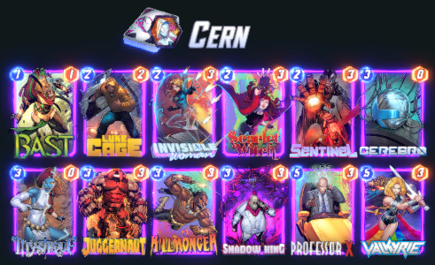 WolcatGames's tweet photo. Rest assured: if I can unnecessarily delay my Infinite playing garbage, I will.
Deck is fine actually, but very situational. You don't drop a ton of power, so it's up to the reactive techs to bring the W home.
@MarvelSnapZone https://t.co/Ij0xGPDqg7
