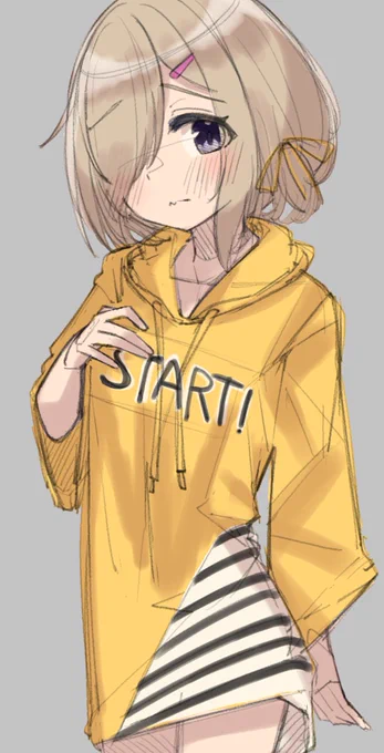 すみれちゃんパーカーな千紗ちゃん #アイプラらくがき部