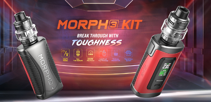 EcigClick's tweet photo. There is a 3rd generation of Morph! (Not the cute Plasticine fella though!)

Our Shell previews the new @SMOKTECHLOGY Morph 3 Kit here  👉    https://t.co/0QB0LeliHG

#Smok #Morph3 #SmokMorph #Vape #Vaping #VapeKit #Ecigclick https://t.co/jX42TYrvWr