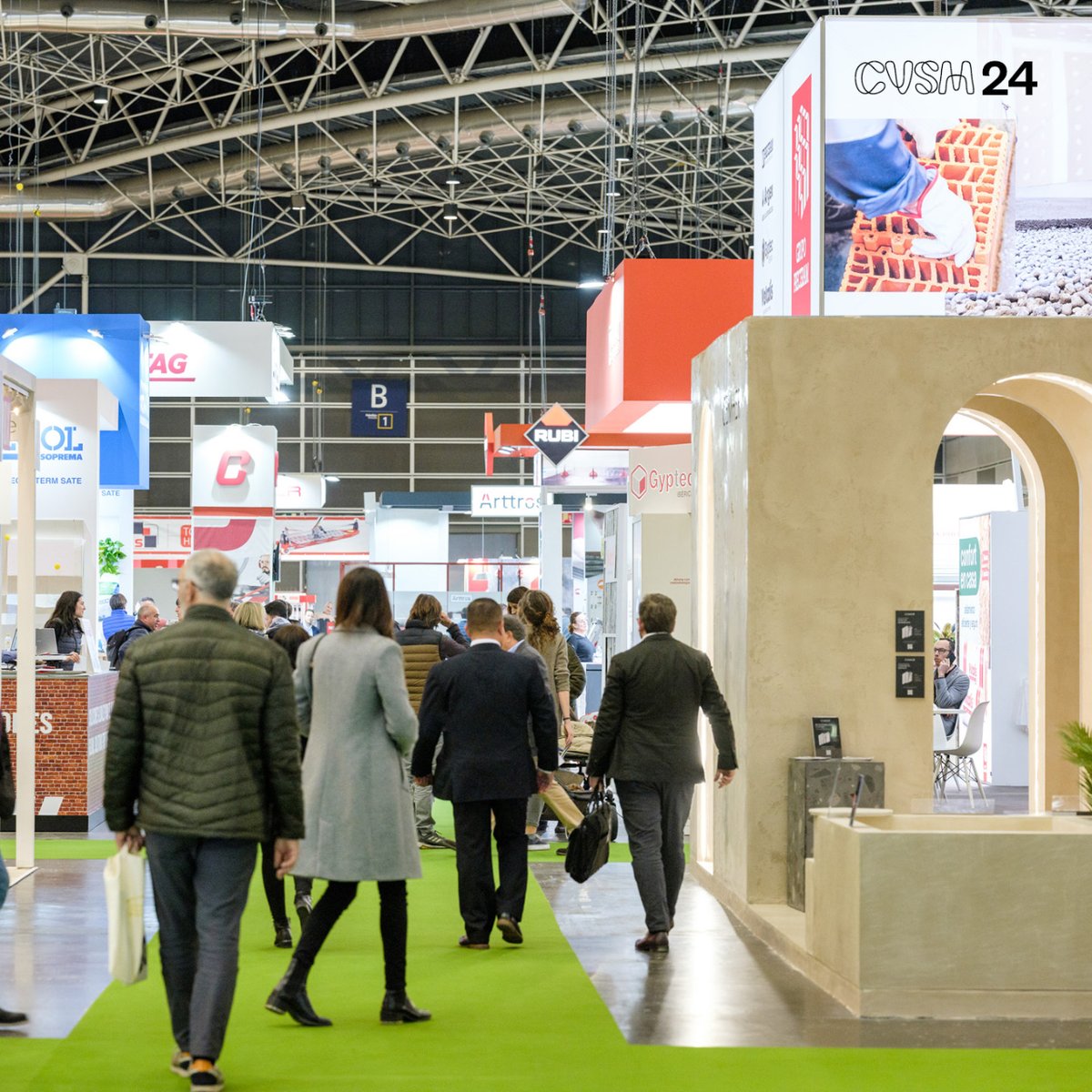 Cevisama's tweet photo. #CevisamaBuild es el mejor escaparate donde mostrar tus productos para una construcción sostenible. En este espacio se darán cita los fabricantes de revestimientos y productos que intervienen en el proceso de construcción.
💁Esto y mucho más lo podrás encontrar en #Cevisama24 https://t.co/4hPIdz1uwL