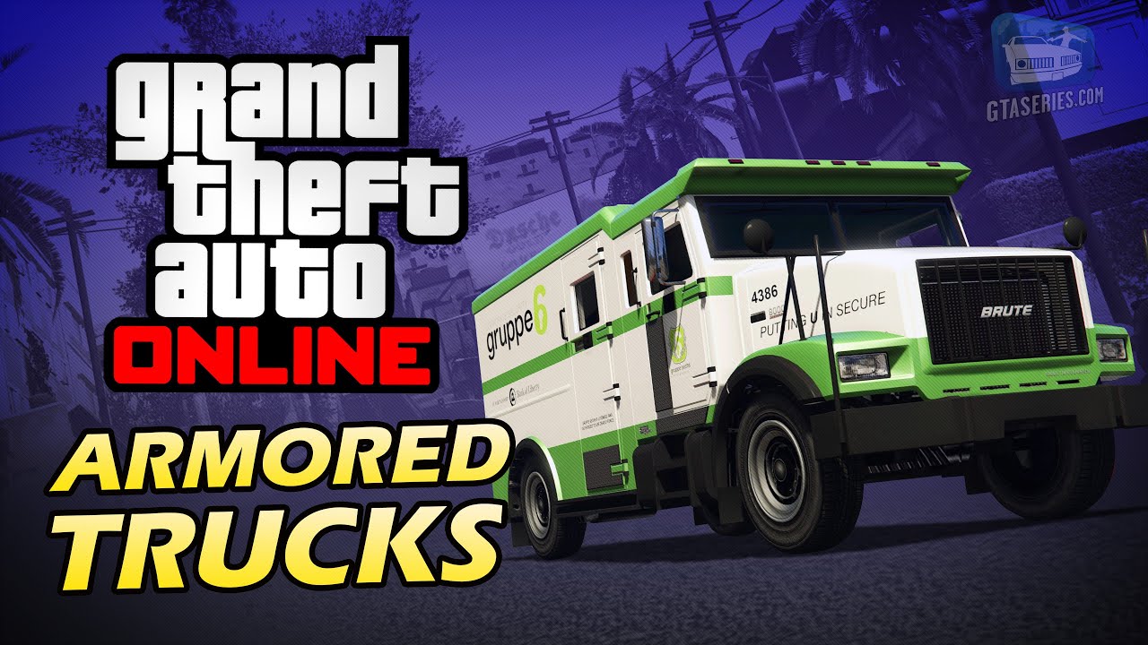 All GTA Online Armored Truck Locations