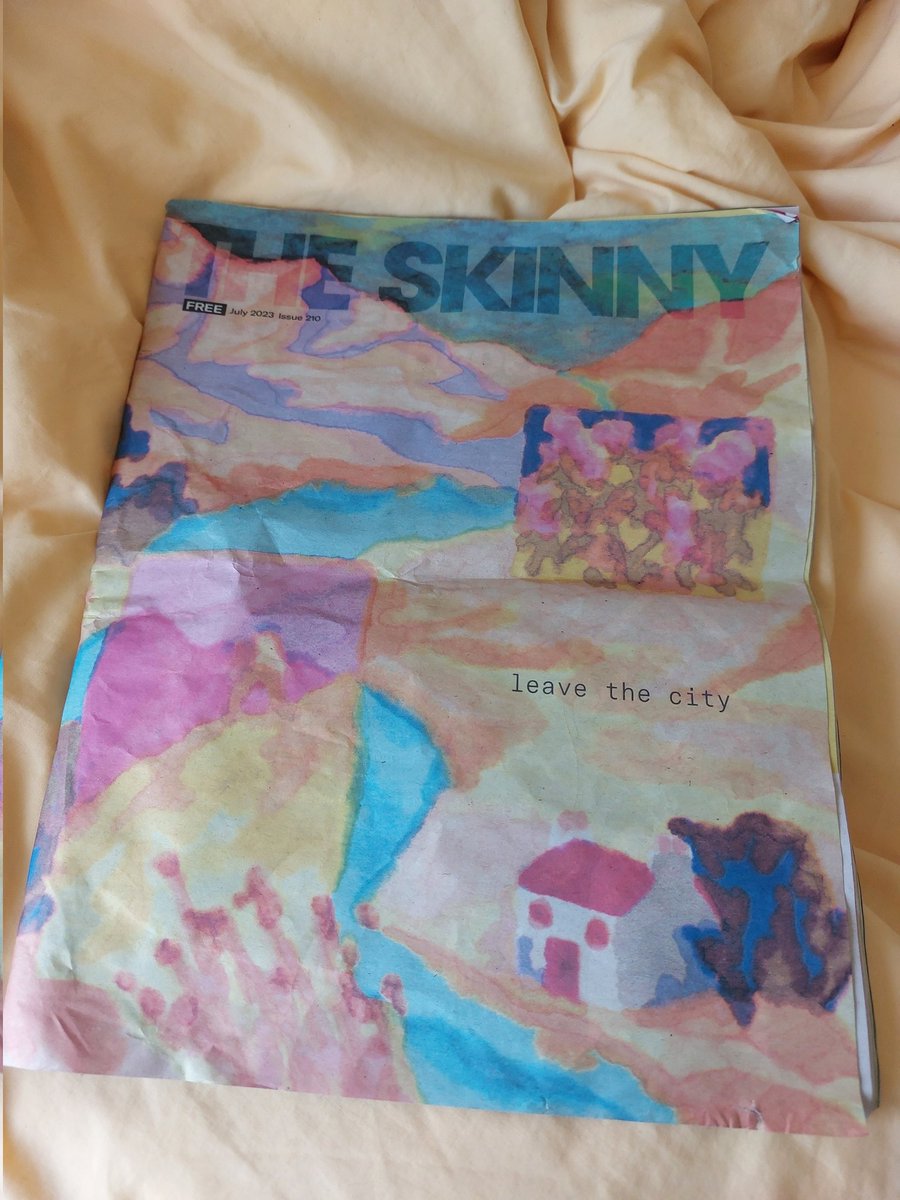 Timespan's tweet photo. We finally got our hands on @theskinnymag July edition and loved the article about #Timespan & our new exhibition #BeatriceTransitionUnderPetrocapitalism
"Timespan is the real proof of how radical art spaces in rural areas can be"
Get your copy today to discover more! https://t.co/PTEU8yMaqI