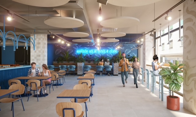 GruppoCDP's tweet photo. A #Napoli in un ex sede INPS uno #studenthousing con circa 500 posti letto e 350 camere. Il progetto, presentato col sindaco @GaeManfredi, è il 1° del Fondo #iGeneration gestito da #Investire #SGR, partecipato anche da #CDPRealAsset, Fondazione @ConilSud ➡️https://t.co/3pmsnGoHRM https://t.co/sKemY0GE7b