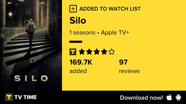 I've just started following Silo tvtime.com/r/2T6Kt #tvtime