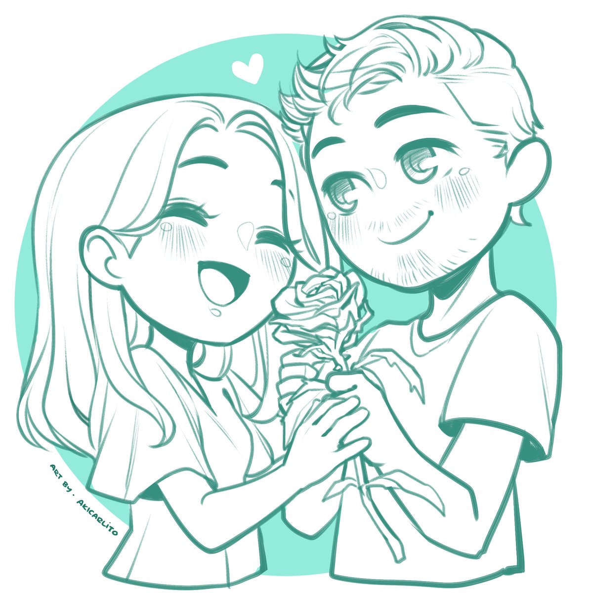AkiCarlito's tweet photo. I wanna do cute chibi commissions again!
Would appreciate the support for these!

Here are some older samples!
They'll be going for 
✨40USD for 1 character
✨60USD for a couple