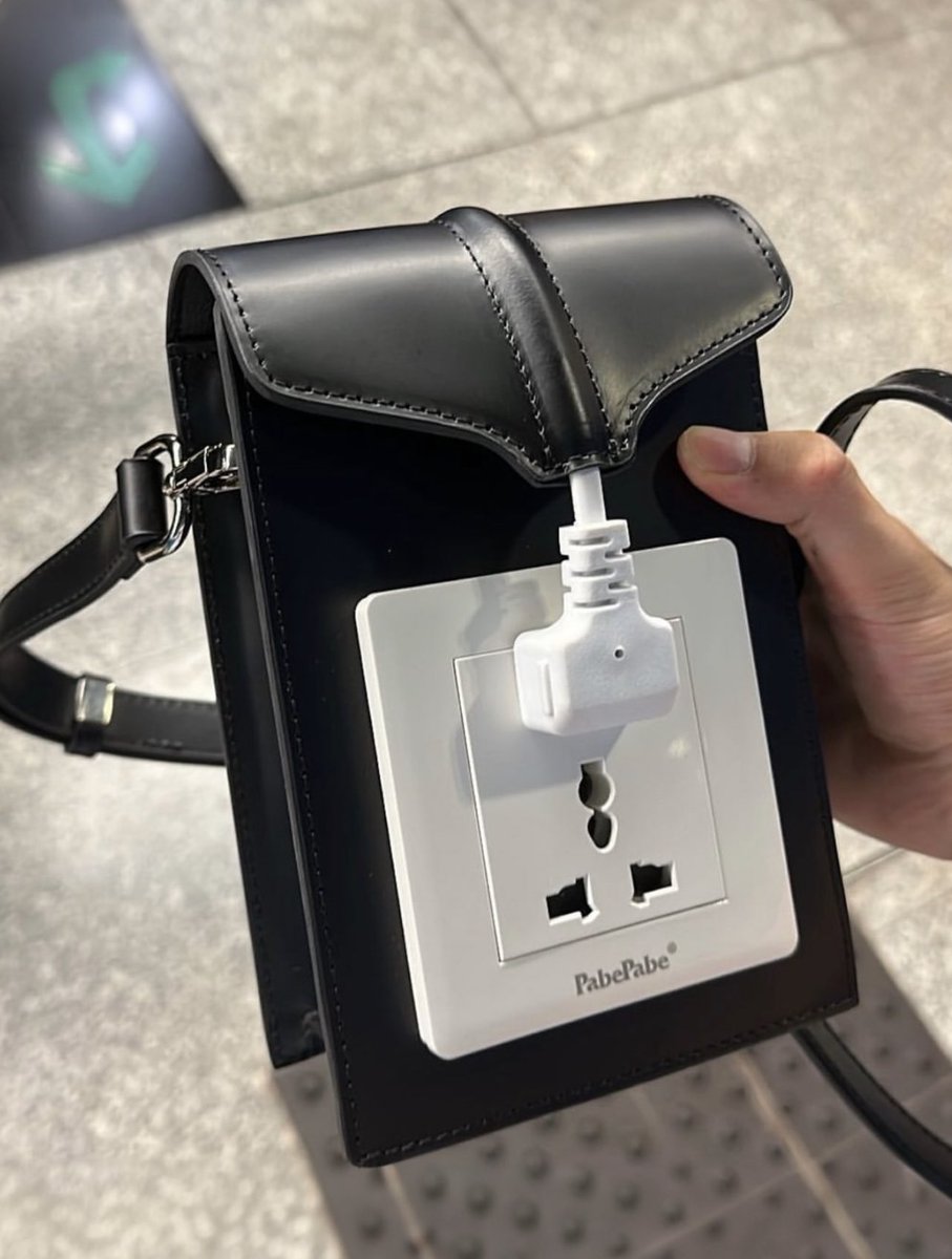“Plug” Bag by PabePabe (2023)