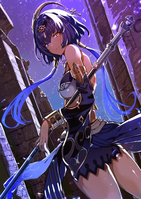 #作品をみてくださいあわよくばフォローしてください祭 あつすぎるんで涼しくなるように青い絵をあつめてみました