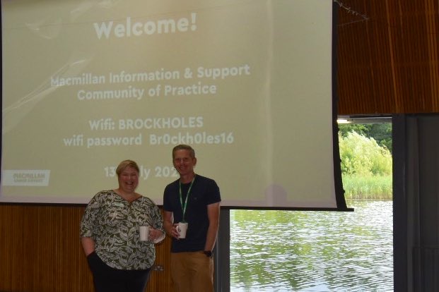 SueR14's tweet photo. MCISS Community of Practice @visitBrockholes lots of interesting chats in the room @mrs_t_rob @macmillancancer @info_macmillan #cancercare https://t.co/l5G1UMaFVr