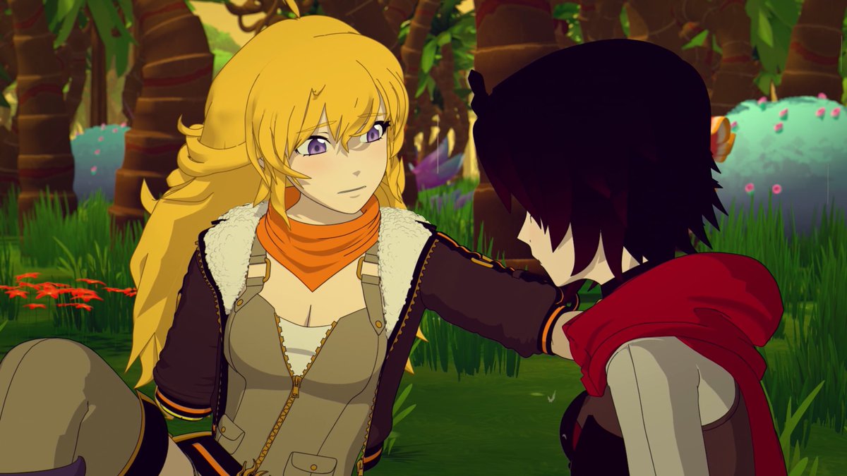 Yangs_Cowlick's tweet photo. "Yang doesnt care about her sister anymore-"

Then the fuck is this then?? A roach??

#GREENLIGHTVOLUME10 #YangXiaoLong #RubyRose #rwby https://t.co/7eG26Dcrda