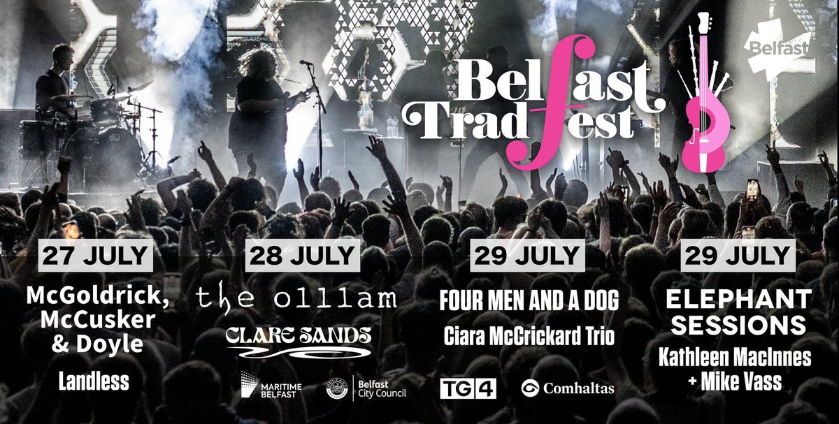 Belfast Empire (@belfastempire) on Twitter photo Can't wait to welcome <a href="/BelfastTradF/">Belfast TradFest</a> to the Empire Music Hall on Thursday 27th July.
Tickets are available online now direct from belfasttraditionalmusic.com Can't wait to welcome <a href="/BelfastTradF/">Belfast TradFest</a> to the Empire Music Hall on Thursday 27th July.
Tickets are available online now direct from belfasttraditionalmusic.com