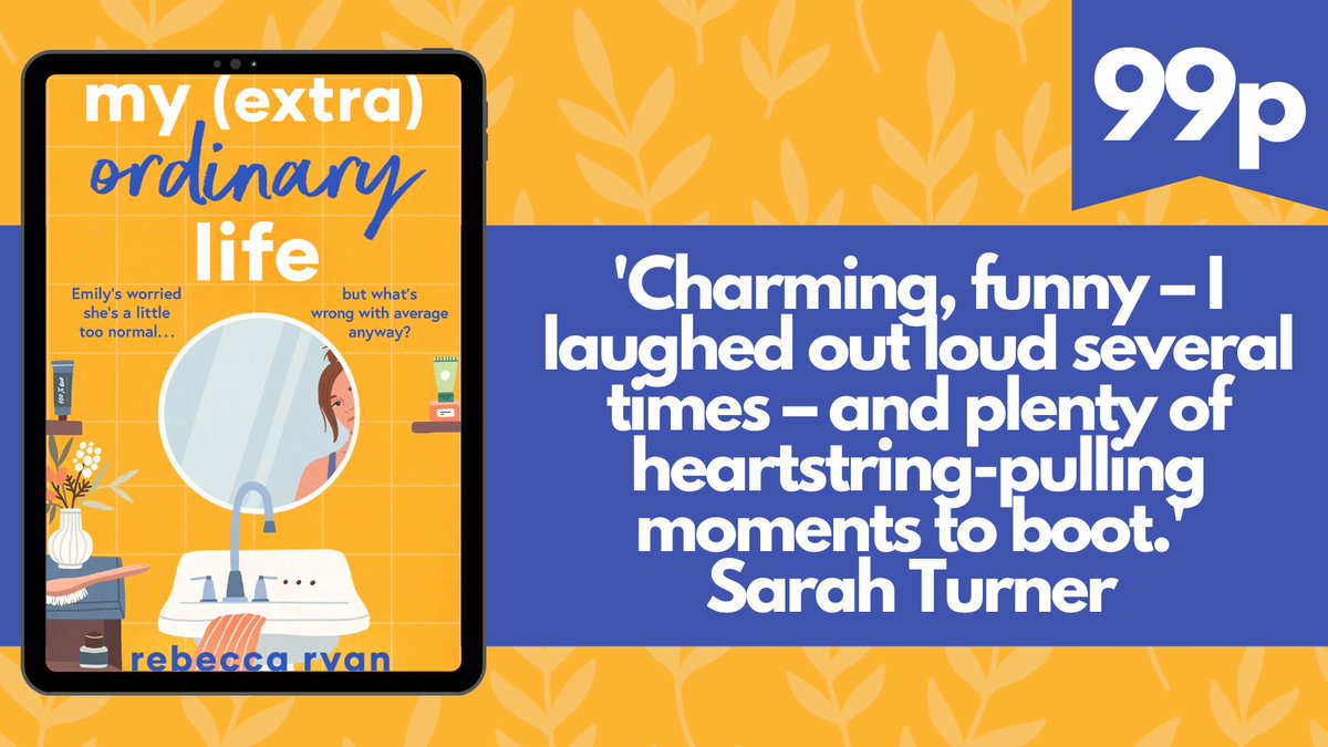ICYMI: HUGE <a href="/WriteBecsWrite/">Rebecca Ryan</a> #MyExtraOrdinaryLife eBook price drop klaxon! 

‘Funny, heartfelt, and tackling the complexity of grief in an original way’ Heat

‘Funny and heartwarming’ Closer

‘Funny and emotional – this is a top read’ Fabulous Magazine

simonandschuster.co.uk/books/My-(extr…